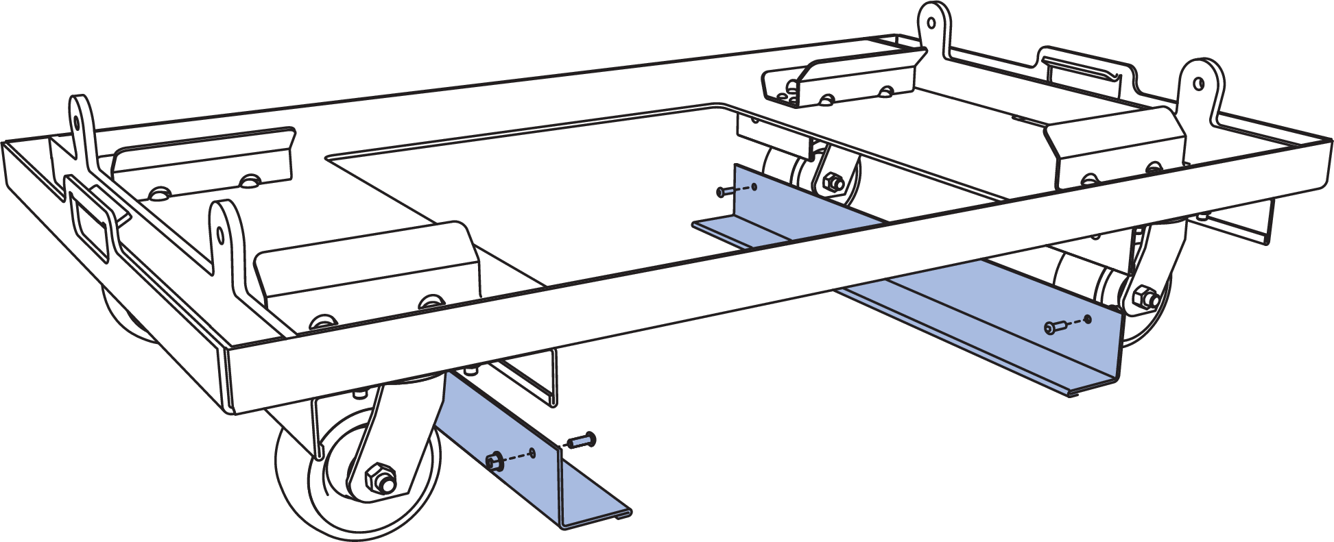 MCF-2100_caster_frame_rails_off_filled.ai